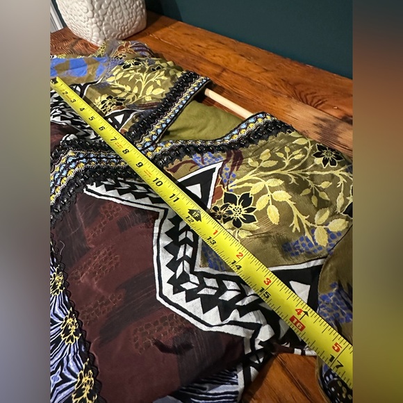 Anthropologie Bhanuni by Jyoti Beaded V-neck Maxi Dress - Picture 6 of 9